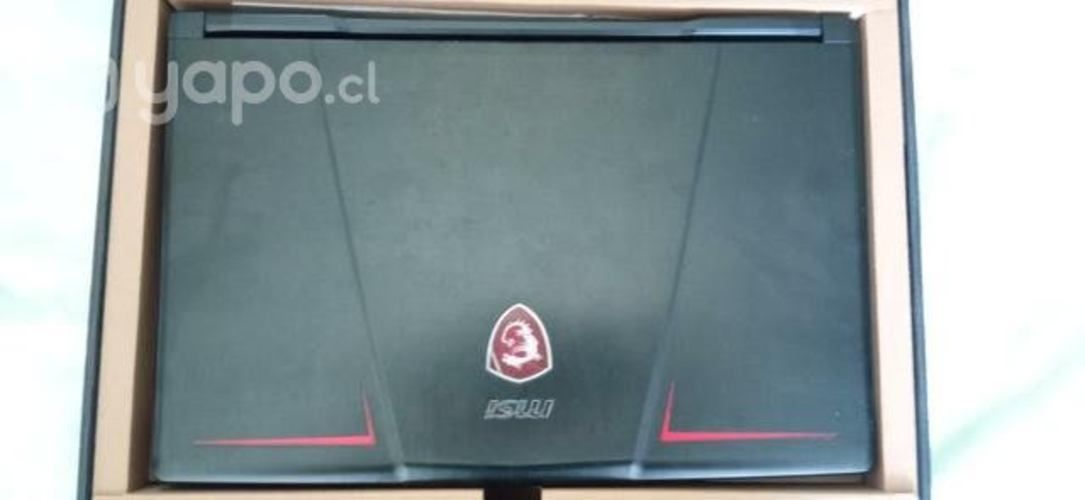 Notebook gamer MSI GP63 leopard 8re. intel i7