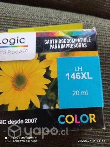 Tinta canon 146xl color alternativa de alta