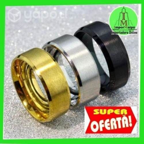 Anillo Para Hombre Caballero Titanio Acero Quirurg