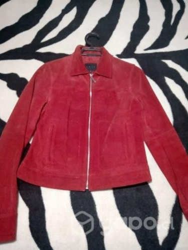 Chaqueta de reno roja
