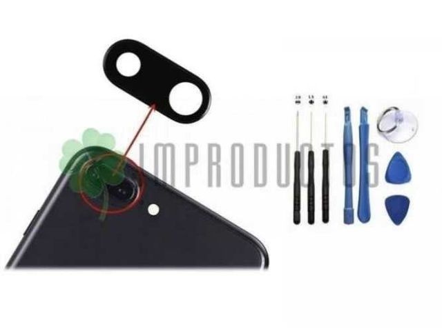 Lente Trasero iPhone 8 Plus Cubierta + Kit desarme
