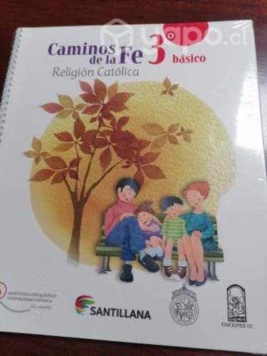 Texto escolar e Caminos de la Fe 3 básico