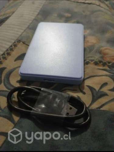Disco duro externo 750 gigas.