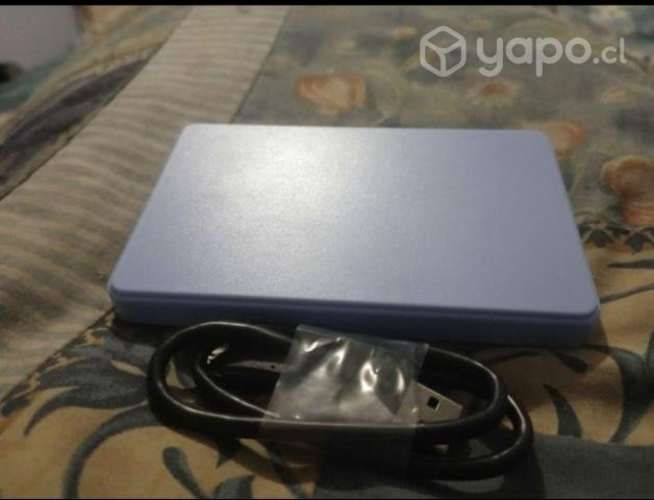 Disco duro externo 750 gigas.