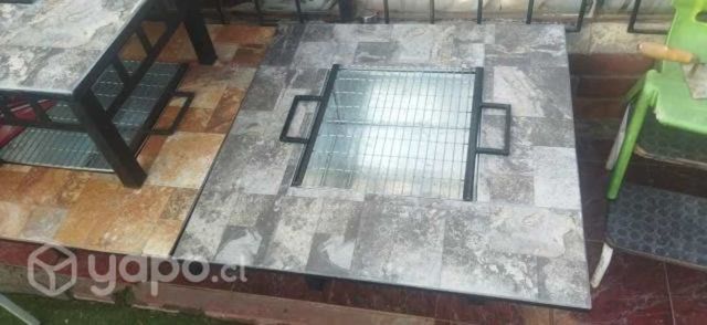 Fogones con parrilla