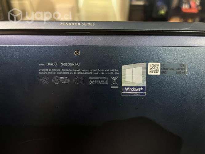 Asus Zenbook Series UX433F