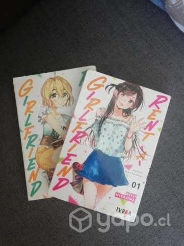 Mangas rent a girlfriend tomo uno y dos