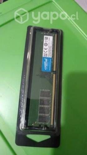 Memoria ram 4 GB ddr4 2400mhz crucial