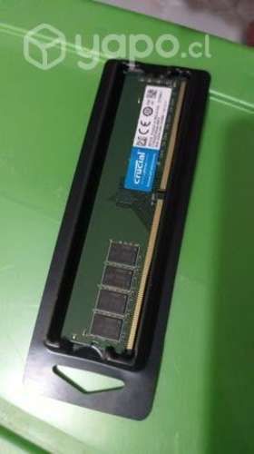 Memoria ram 4 GB ddr4 2400mhz crucial