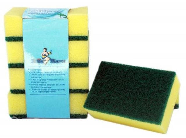 Esponja abrasiva 4x1 pack
