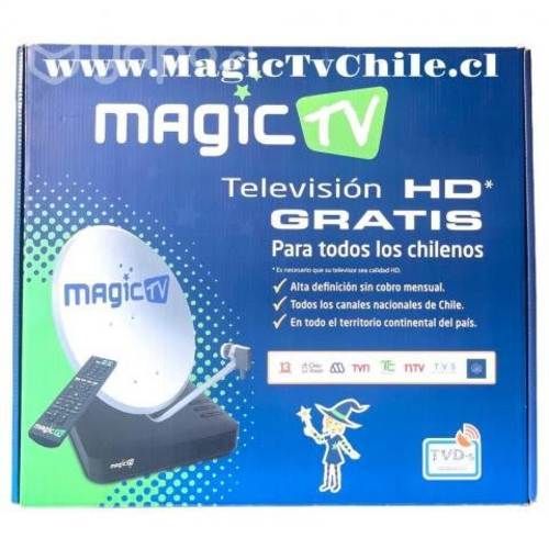 KIT DECODIFICADOR MAGIC TV Hd nacional+ Antena
