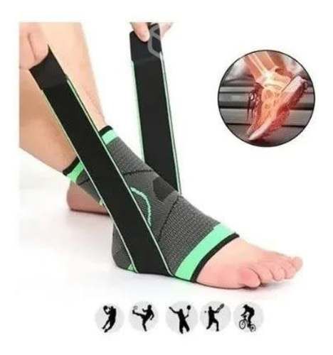 Tobillera Deportiva Alta Calidad De Compresión, Aj