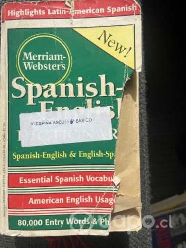 Diccionario ingles español