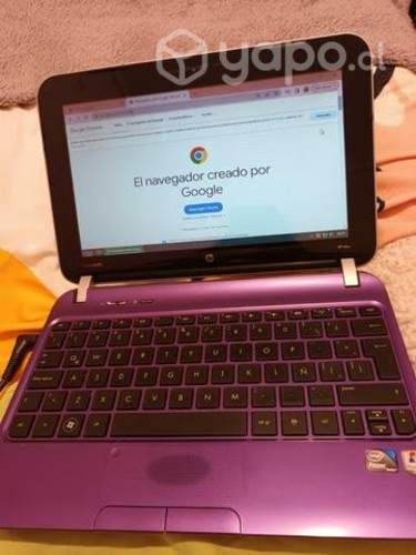 Hp mini con desgaste de uso