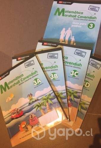 Matemáticas Marshall Cavendish 3 A, B, C, D