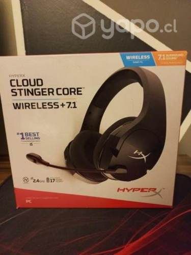 Audífonos gamer inalámbricos HyperX Cloud Stinger