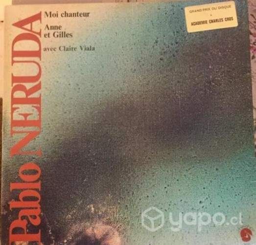 Pablo Neruda Vinilo Lp. De la Época