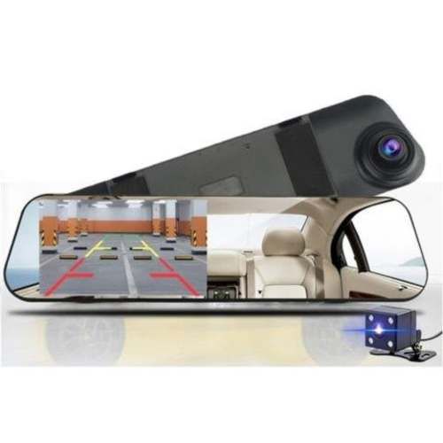 Espejo Retrovisor Auto Camara Retroceso Camara DVR