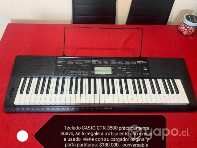 Teclado CASIO CTK-3500