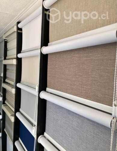 Cortinas Roller día y noche, blackout, dual, etc
