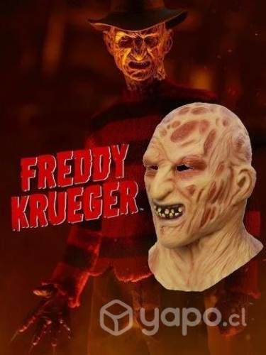 Mascara Terror Latex de Freddy Krueger Halloween