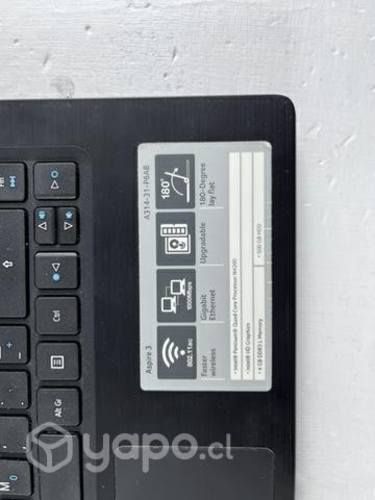 Notebook acer en excelente estado