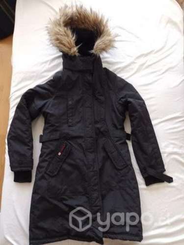 Chaqueta larga mujer súper abrigadora