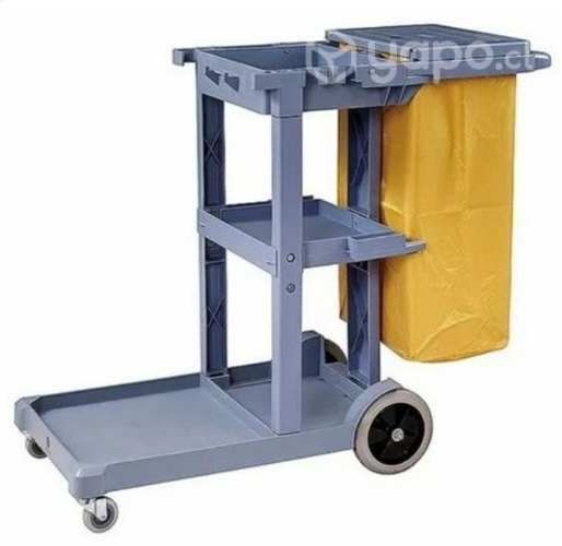 Carro porta útiles de aseo
