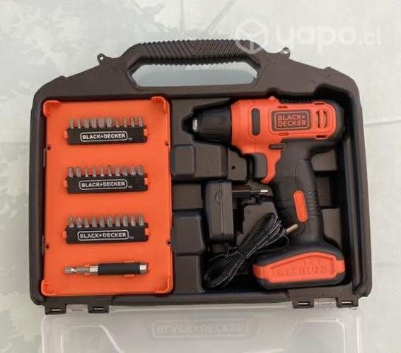 Taladro Black+Decker (litio 12v) nuevo