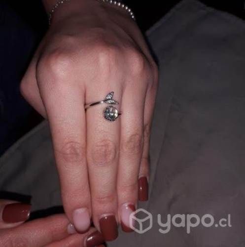 Anillo Para Dama Plata real Sterlina 925 Joyería f