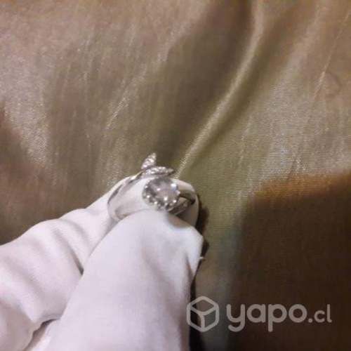 Anillo Para Dama Plata real Sterlina 925 Joyería f