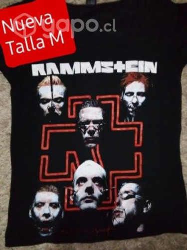 Poleras Metaleras nuevas talla M