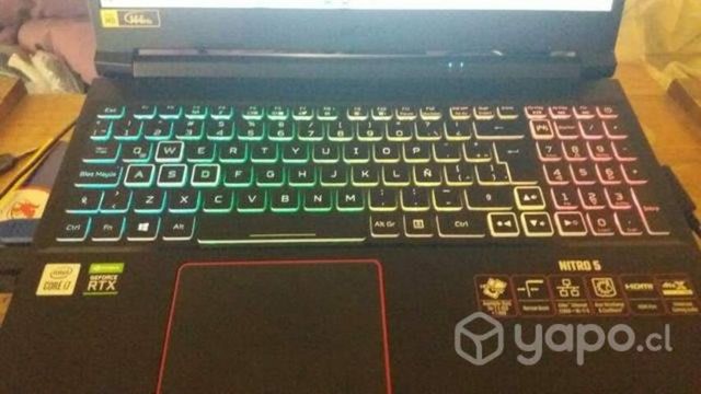 Notebook acer nitr gamer i7rtx 3060 16gb 1tera m.2