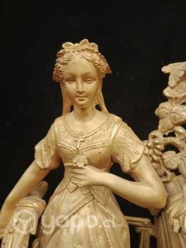 Reloj de sobremesa de bronce ormolu