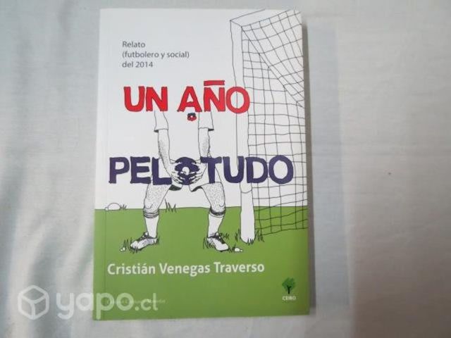 Libro de fútbol UN AÑO PELOTUDO