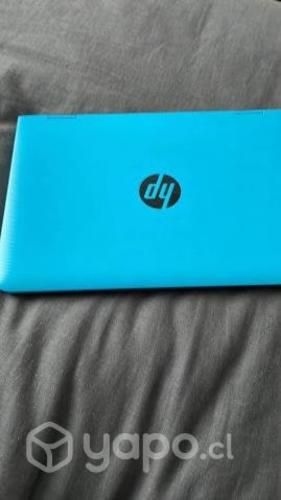 Computador laptop HP stream color celeste