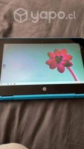 Computador laptop HP stream color celeste