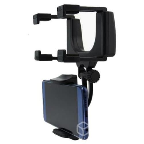 Soporte Celular Espejo Automovil Negro