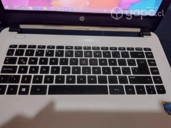 Notebook hp sin bateria