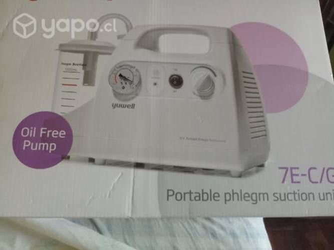 Maquina aspiradora de flemas