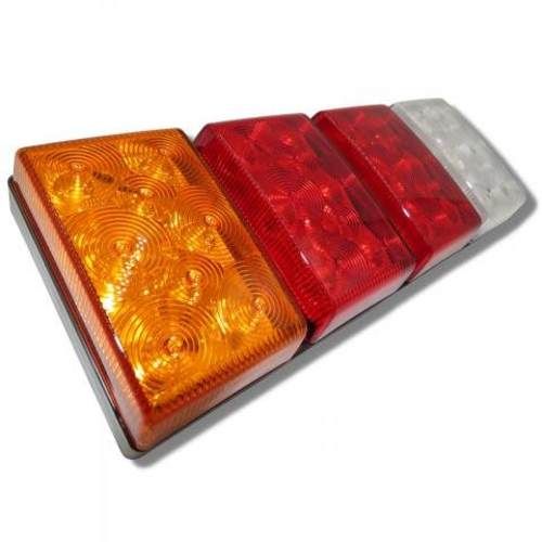 Farol Foco Trasero Led Multi Voltaje 12v 30v Camió