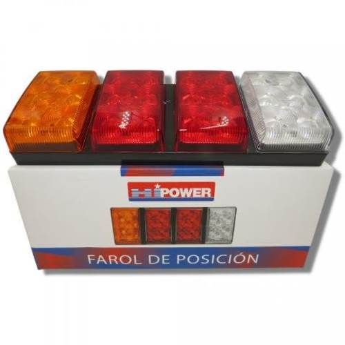 Farol Foco Trasero Led Multi Voltaje 12v 30v Camió