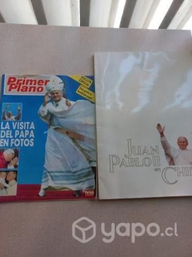 Revista y libro de Papa Juan Pablo II kit