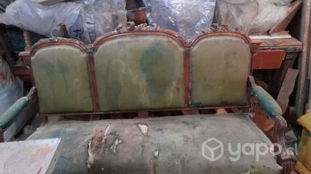 Sofá Victoriano antiguo