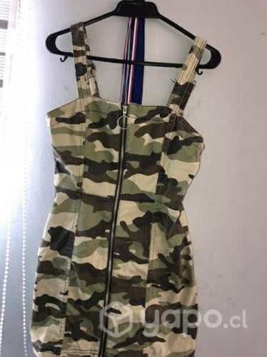 Vestido militar h&m