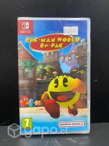 Nintendo switch Pacman World re pac