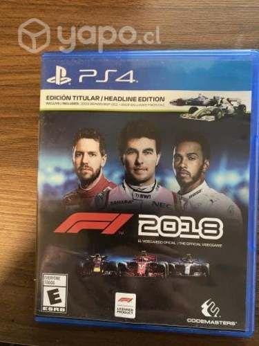 Juego Fórmula 1, 2018, PS4