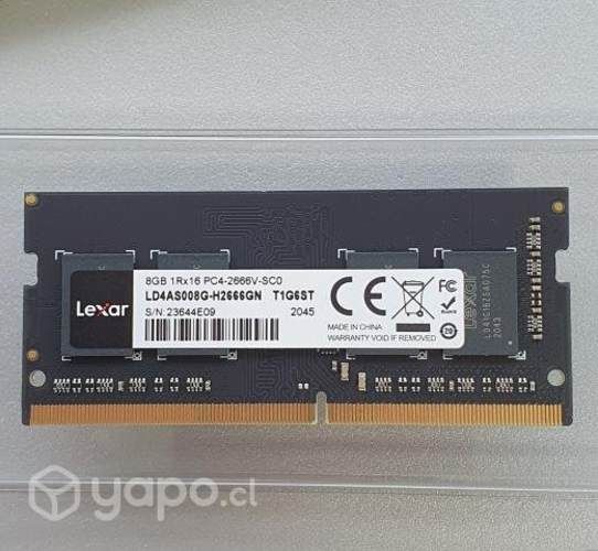 Ram 8gb 2666 ddr4 sodimm