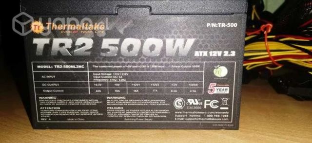 Thermaltake 500w RT2-500NL2NC