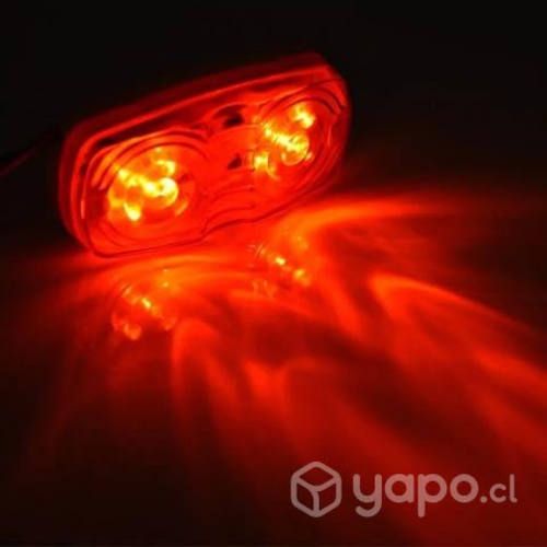 Foco Farol Luz Posición Trocha Led 12v 24v Rampla